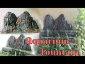 Making an aquaterrarium with two flowing waterfalls  sl craft  artyoutube asmr