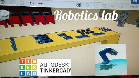 #RoboticsLab #3DDesign#Tinkercad#RoboticArm