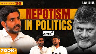 @naralokeshofficial on Raw Talks with VK about AP Politics |Startups|Economy |AP Elections|TDP EP-36