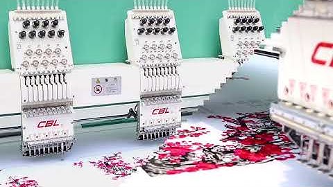 CBL high speed flatbed embroidery  machines