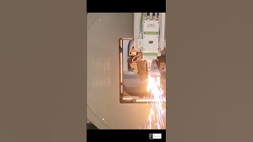 Cut Pipe With Fiber Laser Cutting Machine | Precise Speedy #shorts