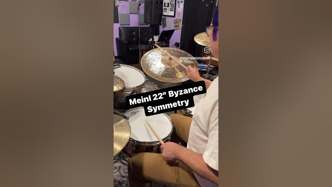 Meinl 22” Byzance Symmetry vs Sabian 22” AAX Omni? What’s your fav? ridecymbals meinl sabian
