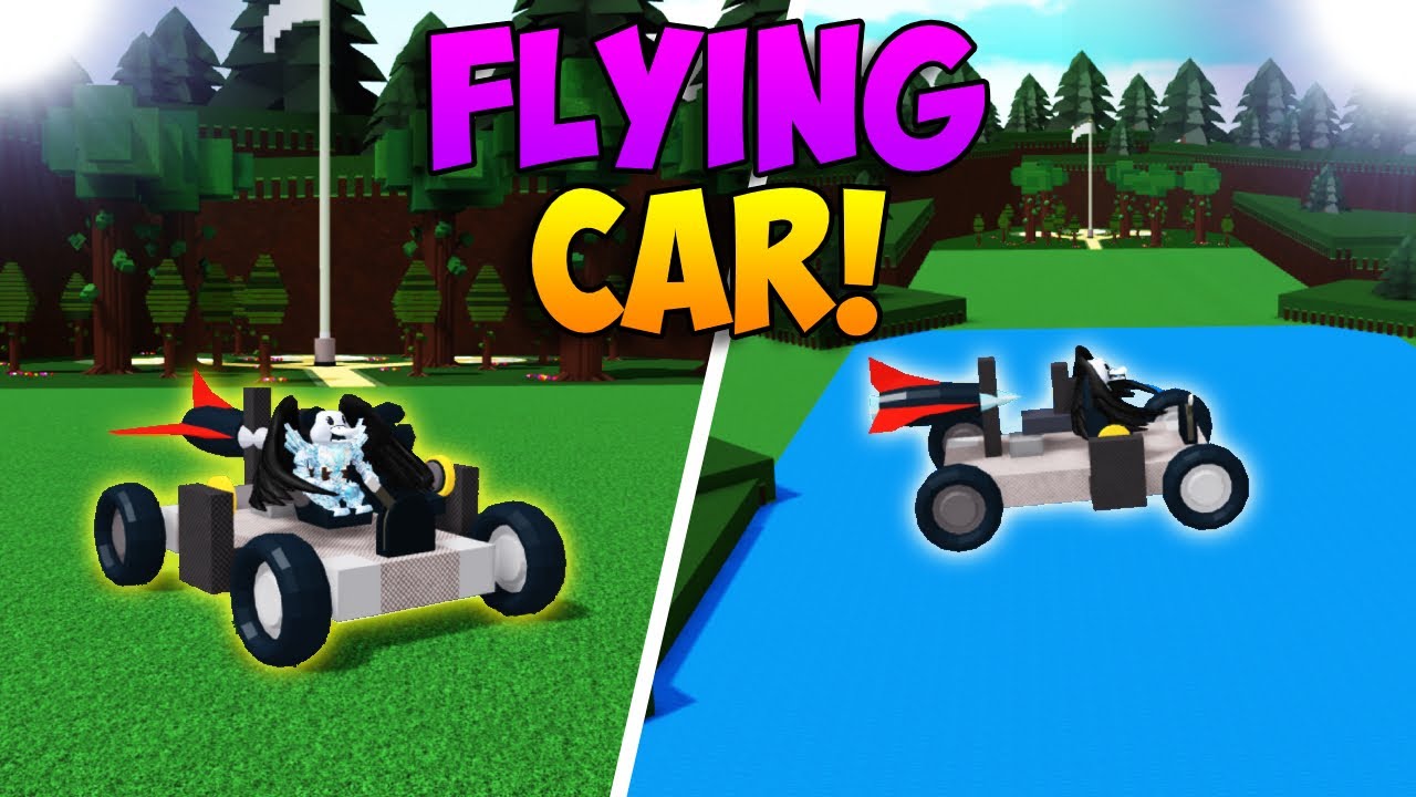 How To Make Car In Build A Boat For Treasure Convertible FLYING CAR Tutorial!! - Build A Boat For Treasure! - YouTube