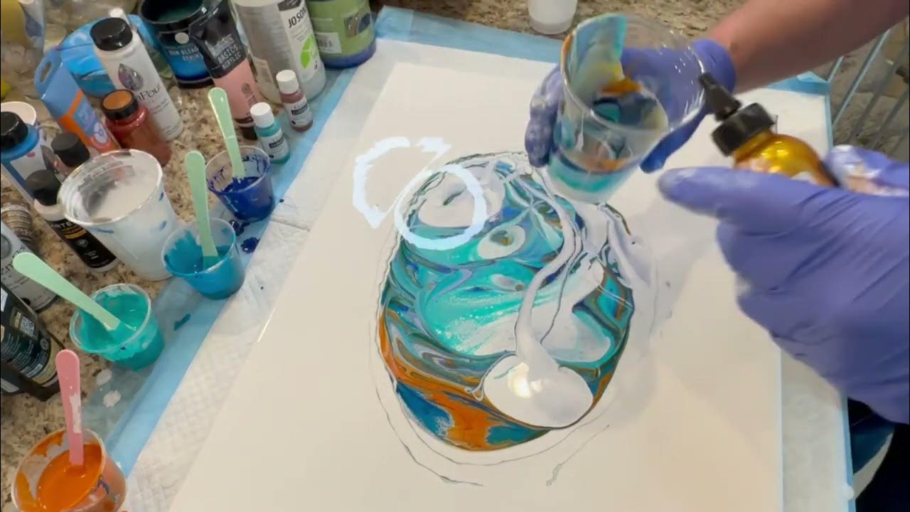 Pearl Pour Golden Treasure Golden Threading Technique New Vivid