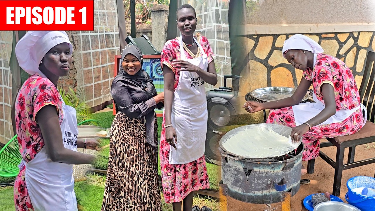 #adaywithhopeshifah finally Nyikana is here to Cook For us South Sudan’s 🇸🇩 Favourite Dish. 