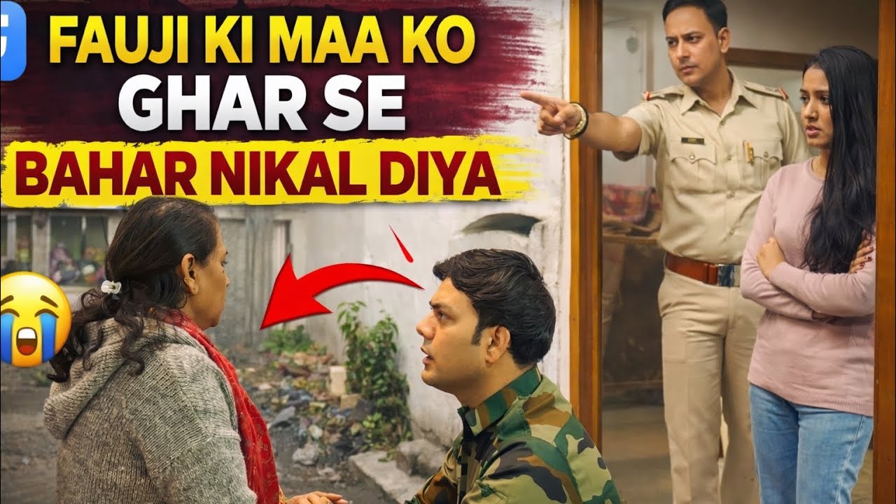 देश के लिए लड़ने वाले फौजी की माँ आज घर से बेघर”