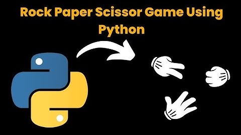 “Rock-Paper-Scissors Game in Python | Python Mini Project for Beginners 🐍🎮”