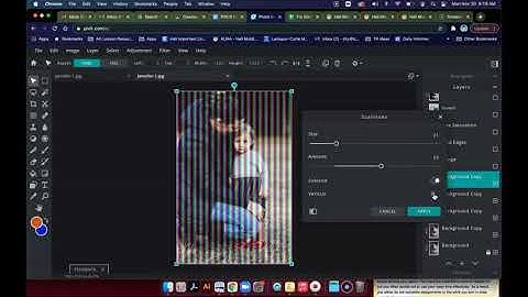 PIXLR Filters - Scanlines