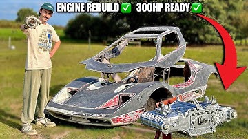 I Rebuilt the 300HP Turbo Race Engine for My Abandoned 80s Supercar