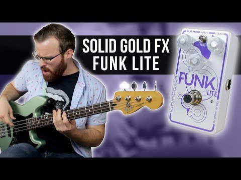 Solid Gold FX Funk Lite [Bass Demo] - YouTube