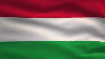 Hungary Country Flag Animation | 4k | Flags of the World