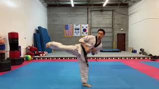 At Home Taekwondo Class - Intermediate Level - Hwarang Martial Arts - Home Workout