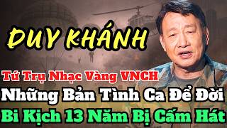 Duy Khánh: Tình Ca Để Đời Cho Triệu Lính VNCH Và Bi Kịch 13 Năm Bị Cấm Hát