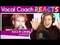 Vocal Coach reacts to Alice In Chains - Junkhead (Layne Staley Live)
