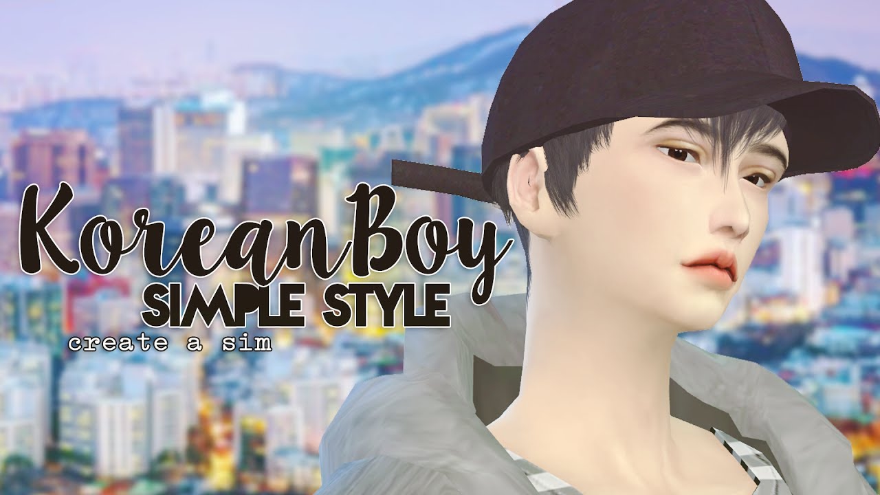 30+ Korean Male Hairstyle The Sims 4, Top Style!