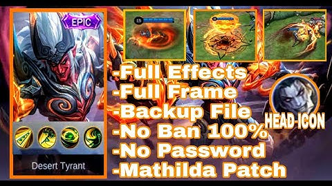 Khufra Volcanic Overload Full Effects No Password+Backup File Mathilda Patch 2020