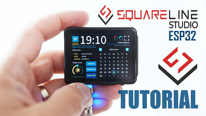 SquareLine Studio AND ESP32 - Tutorial Part 1