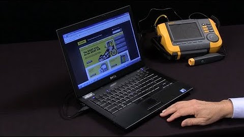 The Main Functions of the Viewer PC Software for the Fluke 810 Vibration Tester
