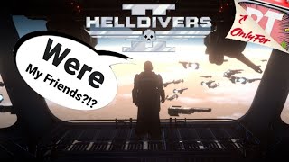 HELLDIVERS 2 | This Game Is Scary (Live)