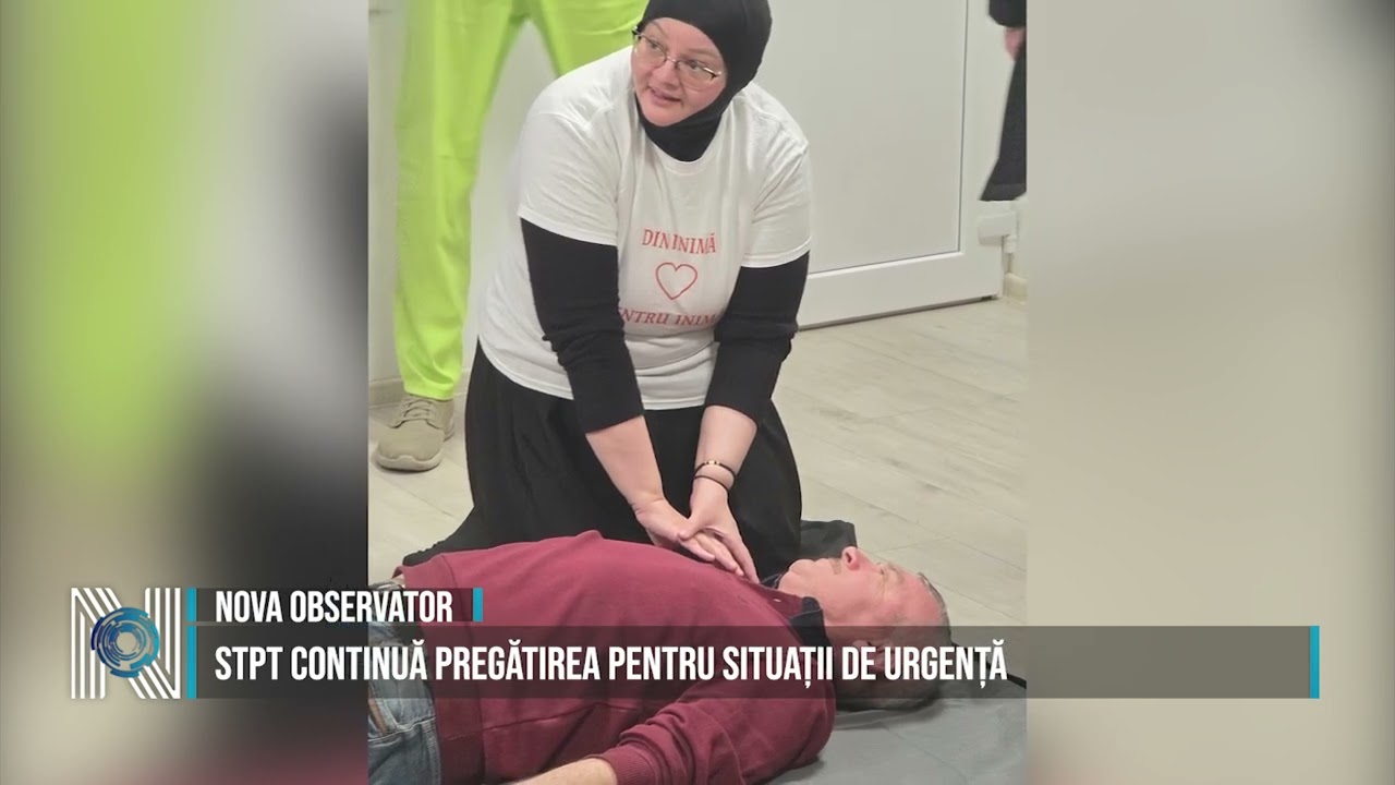 STPT CONTINUĂ PREGĂTIREA PENTRU SITUAȚII DE URGENȚĂ STPT CONTINUĂ PREGĂTIREA PENTRU SITUAȚII DE URGENȚĂ