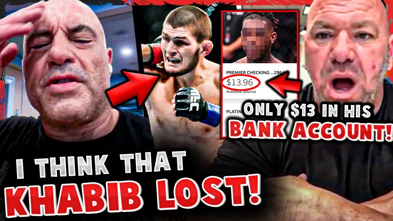 Joe Rogan says Khabib LOST! UFC Fighter BROKE w/ $13 in BANK ACCOUNT!? Ronda Rousey MAJOR BACKLASH!