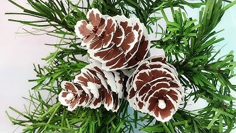 ABC TV | How To Make Pine Cones Paper #1 - Craft Tutorial