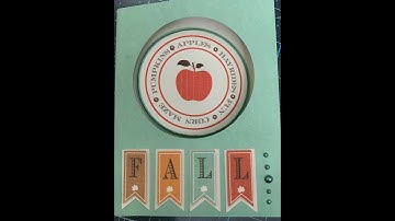 Fall Trifold Card - FREE file