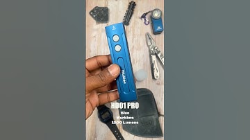 Wurkkos HD01 Pro Blue #flashlight #temu #edc #tools #amazon #torch #walmart #glow #light #wurkkos