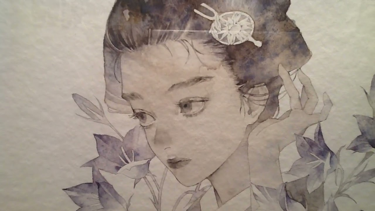 夏川夢穏の現代アート作品　ミクストメディア絵画　「 夕刻」 夏川夢穏 Natsukawa Muon | 「汎美展」を運営する美術団体「汎