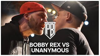 Unanymous vs Bobby Rex | Premier Battles | Rap Battle