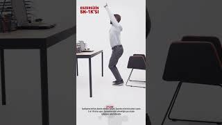 Ofiste Gizli Uzama Oturduğun Yerden Duruşunu Değiştir