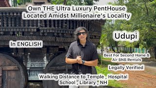 Ultra Luxury Penthouse in Millionaires Locality | Best Investment for Second Home \& Air BNB Rentals