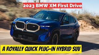2023 BMW XM Is an Awesome 644-HP Plug-In Hybrid SUV You'll
