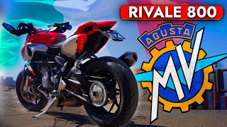 MV Agusta Rivale 800❗ Этот итальянец НЕ ДЛЯ ВСЕХ. Обзор модели, плюсы и минусы. Мотоциклы в наличии!