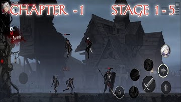 STAGE 1 To 5 - CHAPTER 1 || OLD GRANDORE CITY || # 1 || Shadow Slayer : Demon Hunter || Gameplay 1