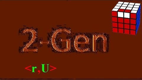 2-Gen 4x4x4 Parity Algorithms (Type 1)