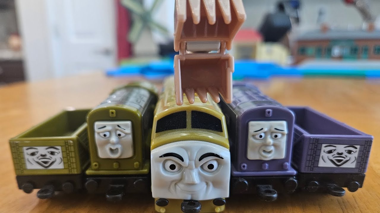 😃 Jayden's Bandai Nakayoshi Diesel 10 Set Thomas Tomy Plarail