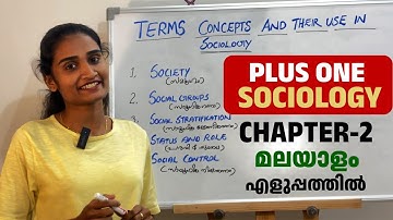 Plus one Sociology Chapter 2 – Terms, Concepts and Their Use | NCERT Class 11 | Malayalam മലയാളം