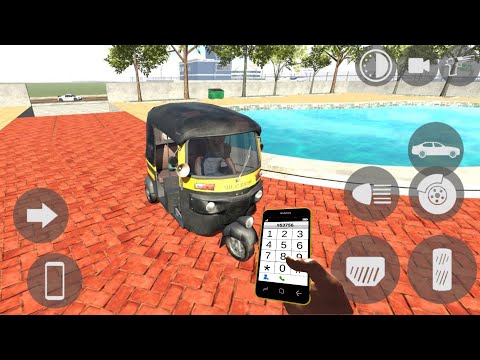 Auto Rickshaw 🥳 Cheat Code in Indian Bike Driving 3D ??
