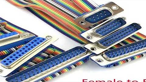 1pcs D-SUB DB9 DB15 DB25 DB37 DIDC 9 15 25 37Pin Male Female Cable D-SUD Serial Port Connector Adapt