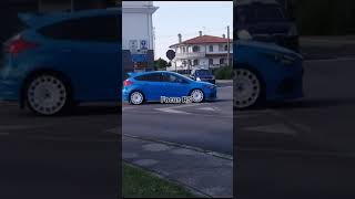 Ford Focus RS with white OZ Racing rims #carspotting #ford Ford Focus RS with white OZ Racing rims #carspotting #ford