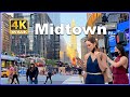 4kwalk midtown new york city usa 4k us travel vlog