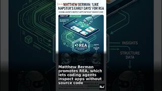 Matthew Berman promotes REA, which lets coding agents inspect apps without source code #Shorts