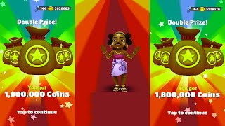 Subway Surfers Madagascar Two Double Prize Mega Jackpots