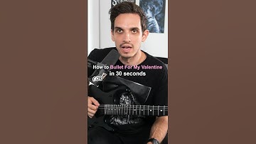 How to Bullet For My Valentine in 30 seconds #shorts