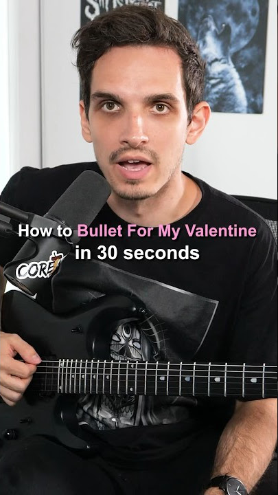 How to Bullet For My Valentine in 30 seconds #shorts