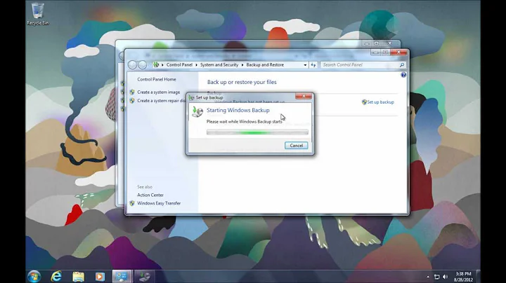 Windows 7 Home Premium Network Backup with VHDs