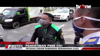 Puluhan Ojol Ngamuk Tidak Terima Ditertibkan, Dishub Coba Klarifikasi | tvOne