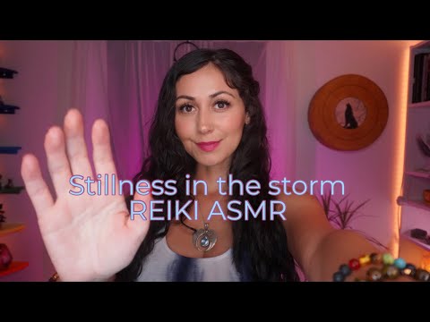 Stillness in the storm | Archangel Michael ✨Yeshua✨Miracles✨Calm and relaxing Galactic REIKI ASMR 😌