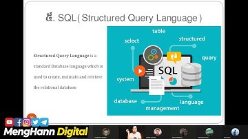 SQL ជាអ្វី? - Chapter1 Introduction to Database Part 7 END